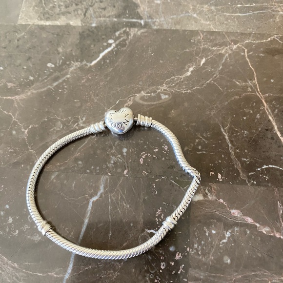 GENTLY USED Authentic Pandora bracelet - Picture 2 of 3